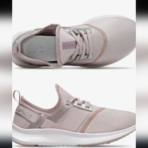 New Balance Nergize Logwood (Lavender) / Silver Metallic Sneaker Shoes Sz 9.5